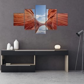 Tablou - Vermilion Cliffs Arizona (125x70 cm), în 40 de alte dimensiuni noi