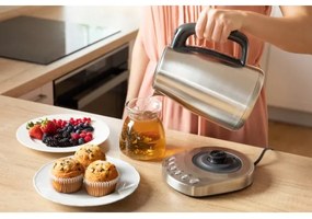 Fierbător de apă cu termoreglare 1,7 l 2200W/230V oțel inoxidabil Sencor