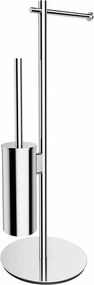 Suport hartie freestanding cu spatiu pentru perie Omnires Modern Project