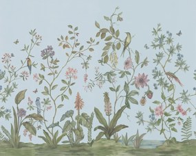 Fototapet, Chinoiserie, Blue, Rebel Walls