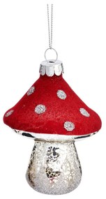 Ornament de Crăciun din sticlă Toadstool – Sass &amp; Belle