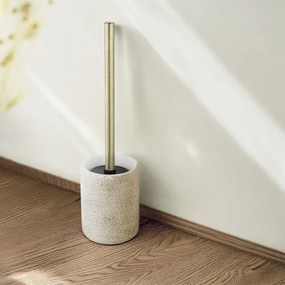 Perie de WC albă din polirășină Montalfano – Wenko