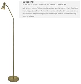 Lampadar modern directionabil design minimalist Fusion EU1007AB SRT