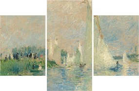Tablou - Auguste Renoir, Regatta at Argenteuil, reproducere (90x60 cm)