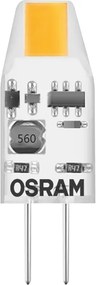 Set de 5 becuri LED micro cu pini G4, 1W, 12V, 2700K - Osram