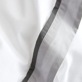 Lenjerie de pat albă din bumbac pentru pat dublu 200x200 cm Mayfair – Bianca