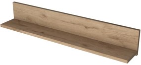 Raft de perete RANI 90x15 cm maro
