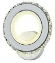 Aplica Led , Elit'S, Cristal Rotuda Alb, 18W