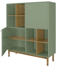 Bibliotecă verde 118x138 cm Color Living – Tom Tailor