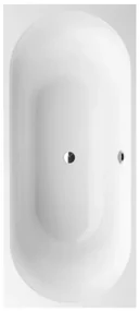 Cada dreptunghiulara, Villeroy&Boch Cetus, compozit Quaryl, 180x80cm, Alb Alpin, UBQ180CEU2V-96