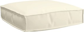 vidaXL Pernă Crem 60 x 60 x 12 cm Material Oxford