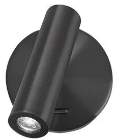 Aplica de perete cu Spot LED minimalist LAREDO negru