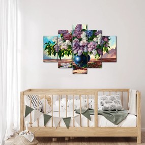 Tablou - Buchet de liliac (150x105 cm)