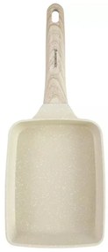 Tigaie dreptinghiulara Klausberg KB 7815, 15cm, Acoperire marmura, Inductie, Bej
