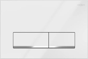 Mexen Fenix 12 buton de spălare, alb lucios - 601200