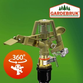 Aspersor pentru gazon SVEN cu suport telescopic 30-360° Gardebruk