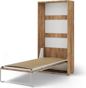 Pat rabatabil Vivario 90 – cu somieră inclusă – 103x40x213 cm – Stejar Artisan