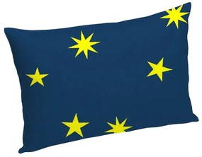 Set Alcam 2 perne microfibra 50x70 cm si pilota matlasata 220x200 cm, Moon Night