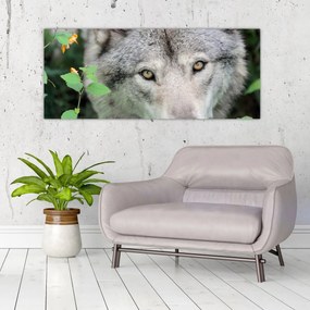 Tablou - Portret de lup (120x50 cm)