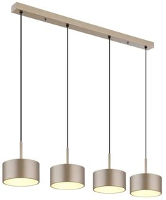 Globo 56964-4H - lustră LED pe cablu RAYMOND LED/40W/230V 3000K alamă