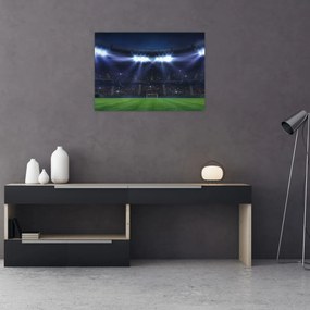 Tablou pe sticlă - Stadion de fotbal (70x50 cm)