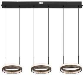 Globo 67179H2 - Lustră LED suspendată pe cablu DELLA, 40W, 230V, 3000/4000/6000K