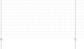 vidaXL Gard cu Stâlp Argintiu 1,2 x 10 m Oțel