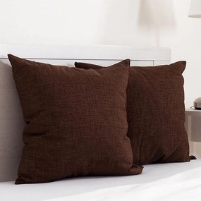 B.E.S. Petrovice Pernuță decorativă BESSY 45 x 45 cm maro set 2 buc