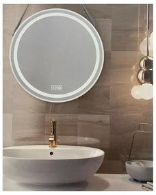 Oglindă LED încălzită retroiluminată pentru baie LED/20W/230V 4000K IP44