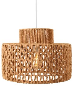 Lustră pe cablu MAXLIGHT P0587 RAFFLE 1xE27/15W/230V d. 40 cm maro