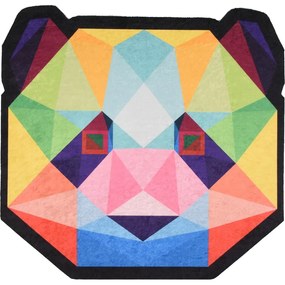 Covor pentru copii lavabil ø100 cm Rainbow Panda – Vitaus