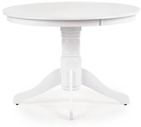 Set masa rotunda Gloster ø106 cm + 3 scaune Barkley alb