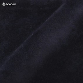 Canapea albastru-închis cu tapițerie din catifea 200 cm Vienna – Cosmopolitan Design