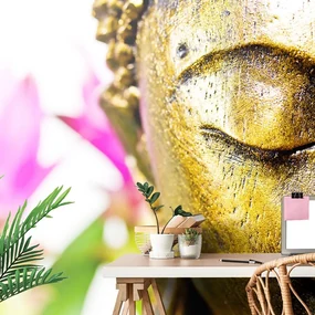 Tapet fața de aur a lui Buddha