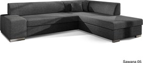 Colțar lemn masiv Extensibil Primo Depozitare 278x217cm Culoare Sawana 05