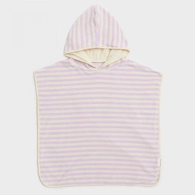 Poncho cu glugă copii Princess Swan Soft Lilac