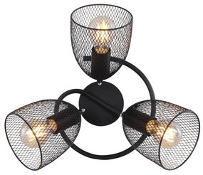 Plafoniera tavan stil industrial cu 3 spoturi JOSINA