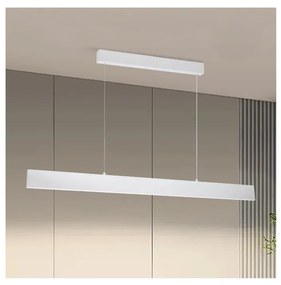 Lustră LED dimabilă pe cablu Brilagi SLIMLINE LED/40W/230V 3000-6000K alb + telecomandă