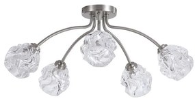 Searchlight 11525-5SN - Lustră aplicată ASTRAL 5xG9/33W/230V crom mat