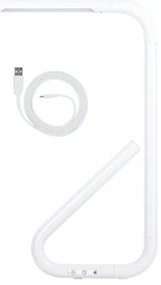 Paulmann 95423 - Lampă de birou LED 4,5W cu touch, dimabilă, FLEXLINK 5V/USB alb