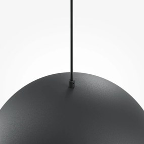 Lustra/Pendul metalic Basic D-35cm negru