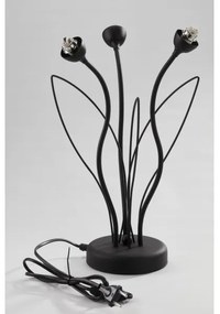 Lampă de masă GLORIOSA Jupiter 2065 - 3xG9/14W/230V neagră