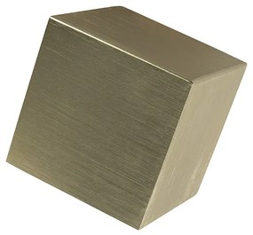 Set de 2 aplice moderne aurii - Cube
