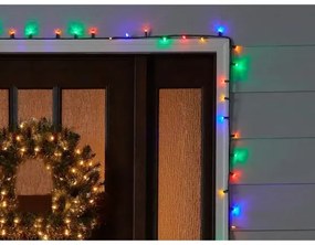 Instalație LED de Crăciun de exterior 200xLED/2 funcții 25m IP44 multicolor Brilagi