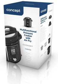 Concept CK8000 oală sub presiune multifuncționalăCOOKERY