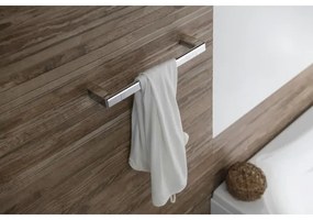 Suport de perete pentru prosoape Gedy PIRENEI 6,6x35 cm crom lucios