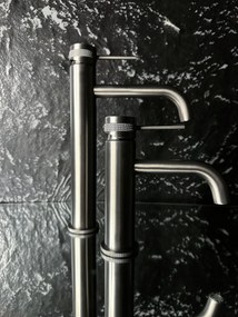 Baterie pentru baie Rea Lungo Grip Gun Grey high