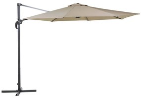 Umbrelă de grădină 300 cm SAVISSI (aluminiu) (bej). 1019416