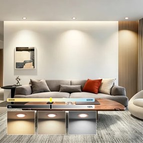 Immax NEO 07330L - LED reglabil downlight încastrat DOWN LED/12W/230V Wi‑Fi Tuya Ø 12 cm roz