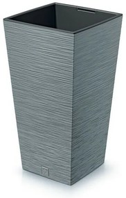 Ghiveci de flori FURU SQUARE 39,5 cm, gri, 39 cm
